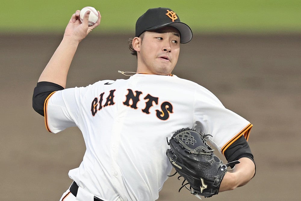 ６回無失点と好投した堀田（１５日）＝黒瀬祐生撮影