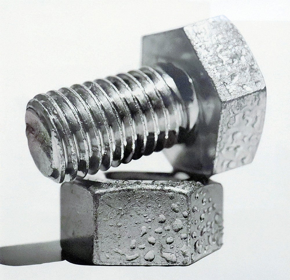 ＳＮＳ上で話題となり、大森さんの名前が知られるようになったボルトとナットの作品