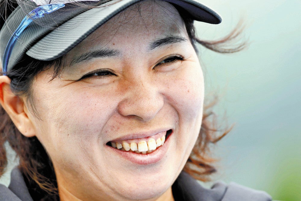 「パリパラリンピックでは、やりきったと思えるプレーをしたい」と語る大谷桃子選手（８日、佐賀市で）＝佐伯文人撮影