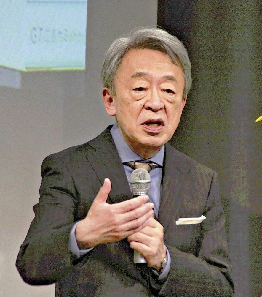 トークショーでＧ７サミットを振り返る池上さん（広島市東区で）