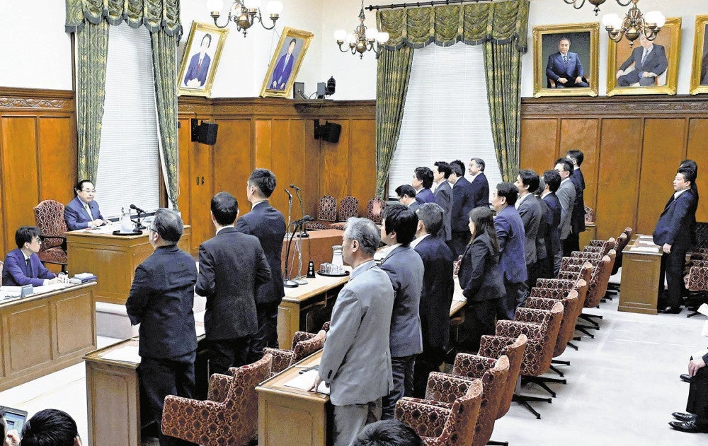 自民党派閥の政治資金規正法違反事件を巡り、４４人に対して審査することが議決された衆院政治倫理審査会（１４日）