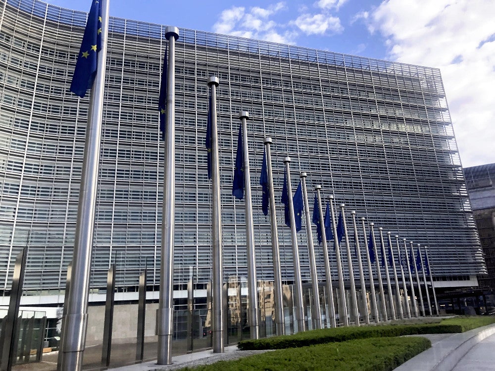 ブリュッセルの欧州連合（ＥＵ）本部