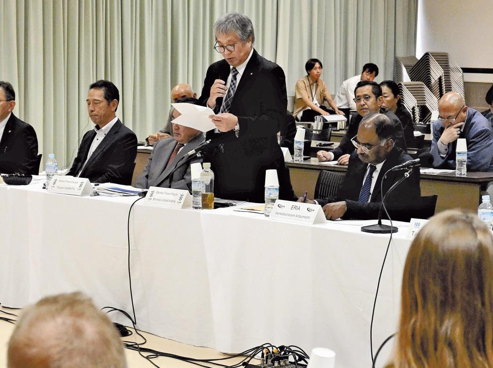 原発立地自治体の取り組みについて意見交換した会合