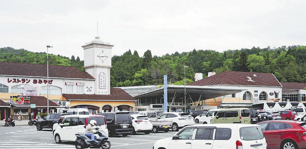 再整備される道の駅「針テラス」（奈良市で）