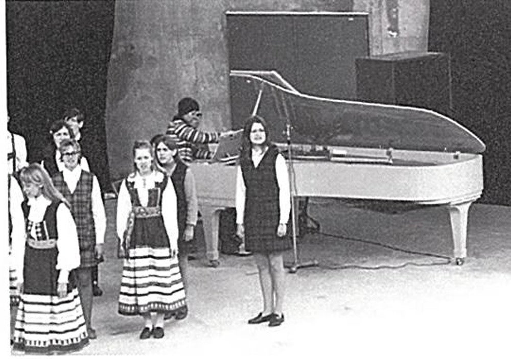 ピアノは、７０年万博の会場で催されたコンサートなどで使用された＝河合楽器製作所提供