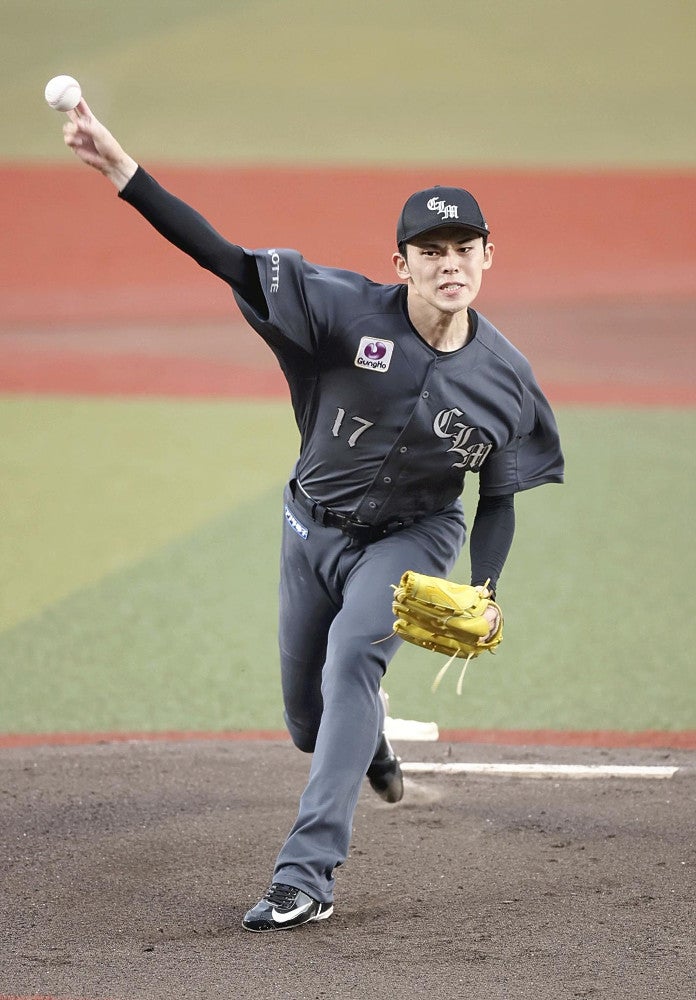 ４勝目を挙げた佐々木（２４日）