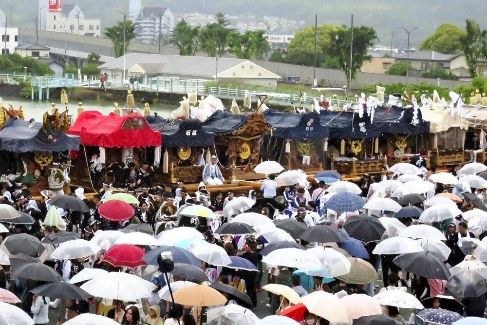 やけどを負った男児が訪れていたイベントの会場（大阪府河内長野市で）