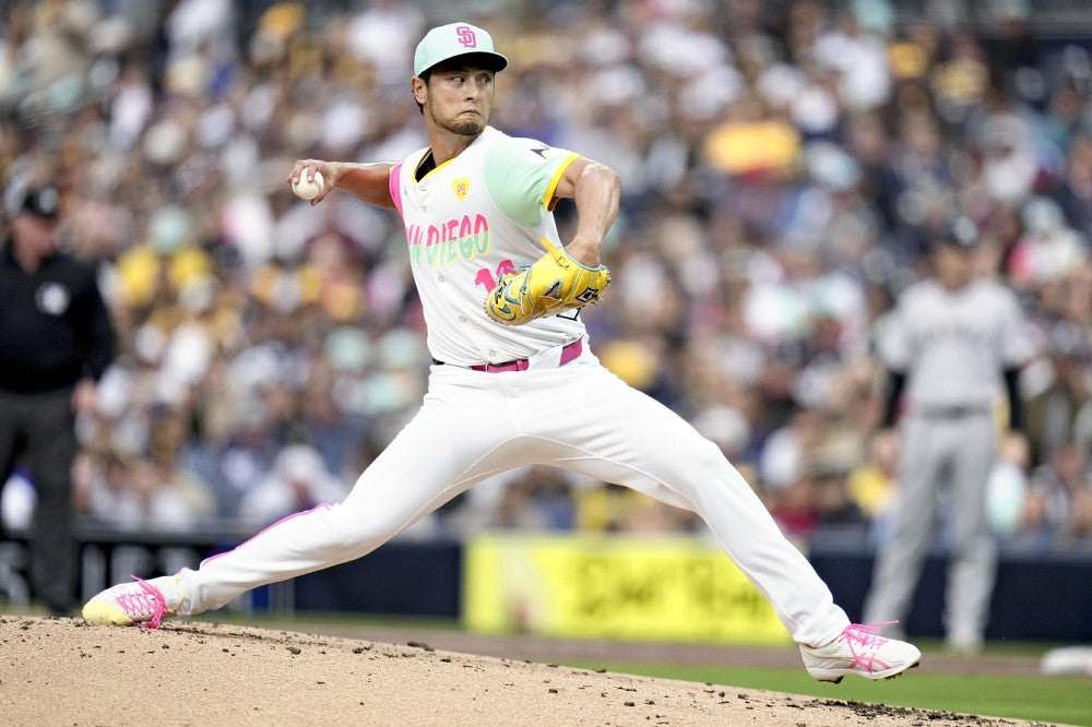 ヤンキース戦に先発したダルビッシュ＝ＡＰ