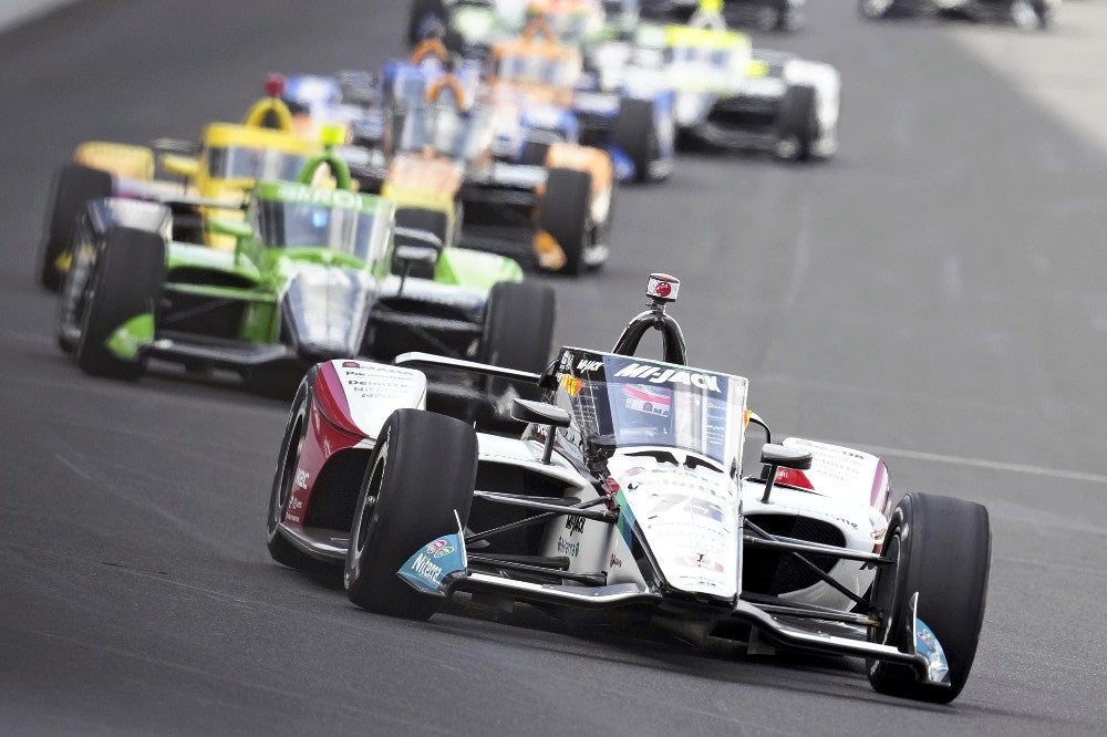 佐藤琢磨（２６日）＝ＡＰ