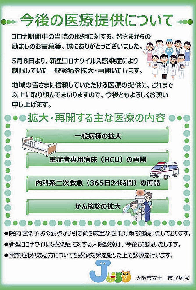 事務職員が診療所を回る「営業活動」で配ったチラシ