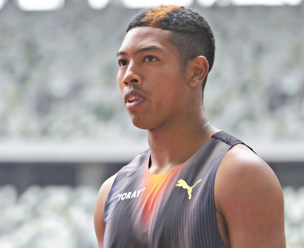 サニブラウン・ハキーム（５月１９日撮影）