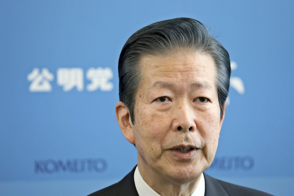 公明・山口代表