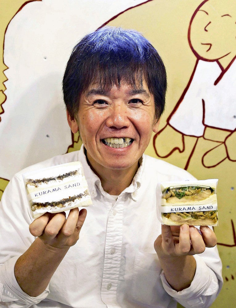 鞍馬サンドの鈴村光司社長