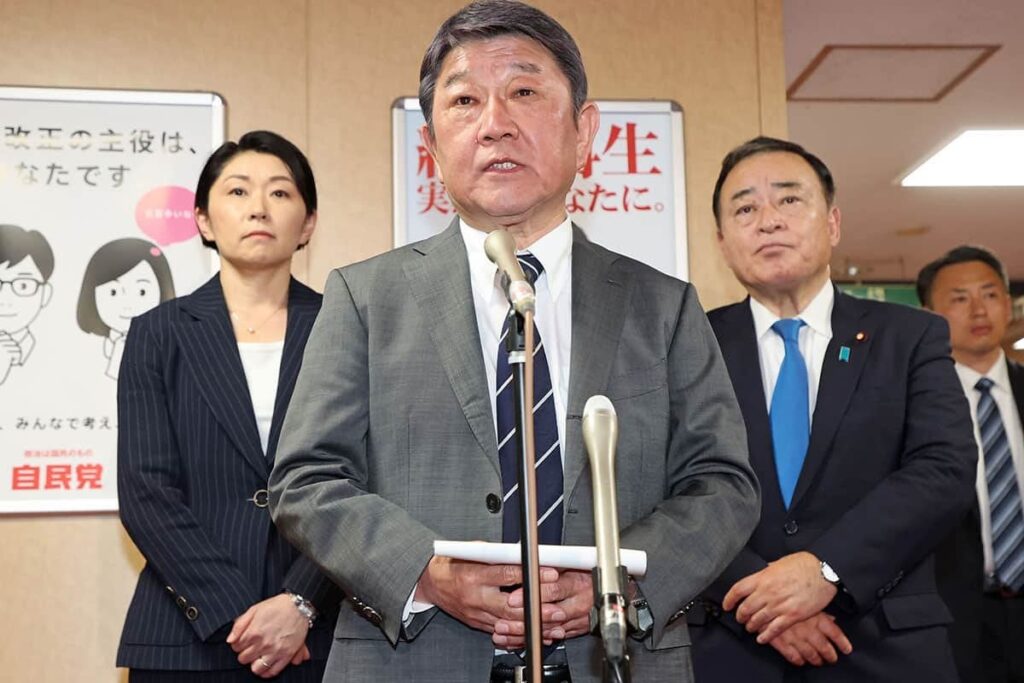 茂木幹事長、衆院補選全敗でも「逆風が強かった」の他人事コメント…党内から噴き出る「日本一の無責任男」怒りの声 ―《風速上げてんのおまえら》