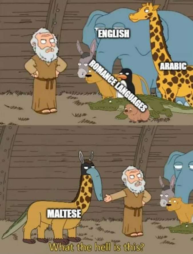 マルタ語を一言で言うと
