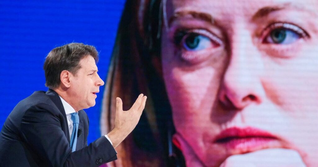 メローニ対シュラインのテレビ対決はスキップ、コンテ氏：「今度は首相が全員との話し合いに応じる」。 しかしFdIはその考えに近づいている：「彼はこれ以上時間を無駄にすることはない」 - Il Fatto Quotidiano