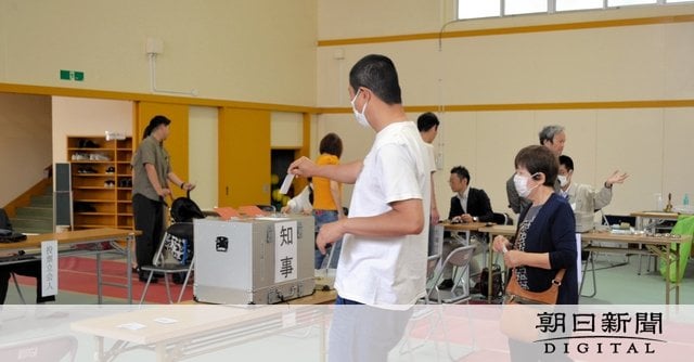 静岡知事選、投票進む 午後6時時点の投票率は30.47％：朝日新聞デジタル - 朝日新聞デジタル