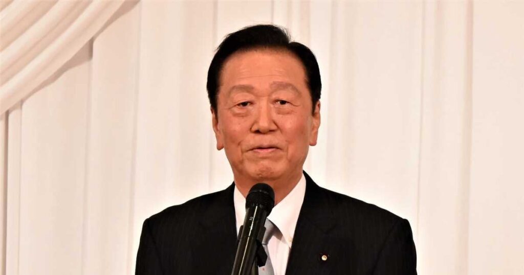 立民・小沢一郎氏「政府は『年金は８０歳から』と言い出しかねない」「今すぐ政権返上を」 - 産経ニュース