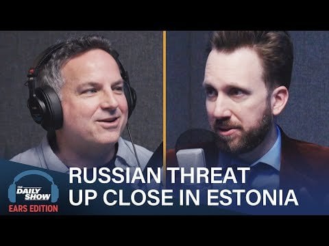 クレッパー氏、エストニアでロシアの脅威を間近で見る（エストニア出身の別のコメディアンの視点）