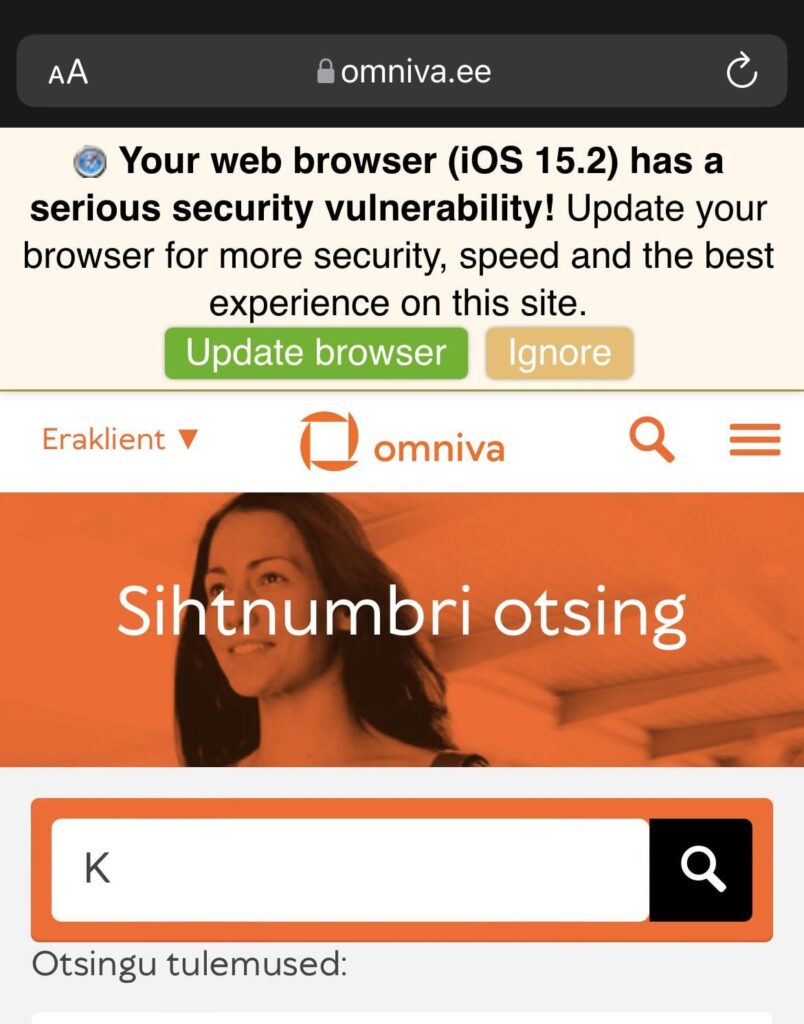 omn​​iva のホームページでさえ、すでに詐欺のように見えます (私の知る限り、1 か月以上存在しています)。