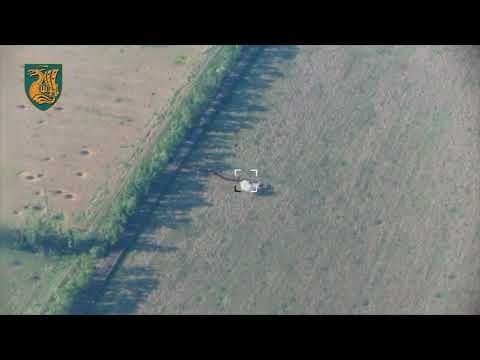 第36独立海兵旅団がロシアの掘削機を撃破 2024年5月30日