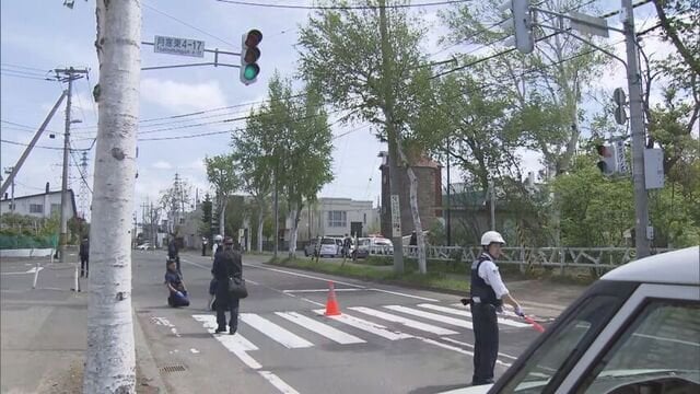 横断歩道でワゴン車にはねられ9歳男児が死亡 小学校に登校中 64歳男「前をよく見ていなかった」 - HTB北海道ニュース