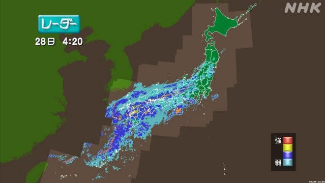 西日本中心に雨 鹿児島 宮崎で“線状降水帯発生の可能性” | NHK - nhk.or.jp