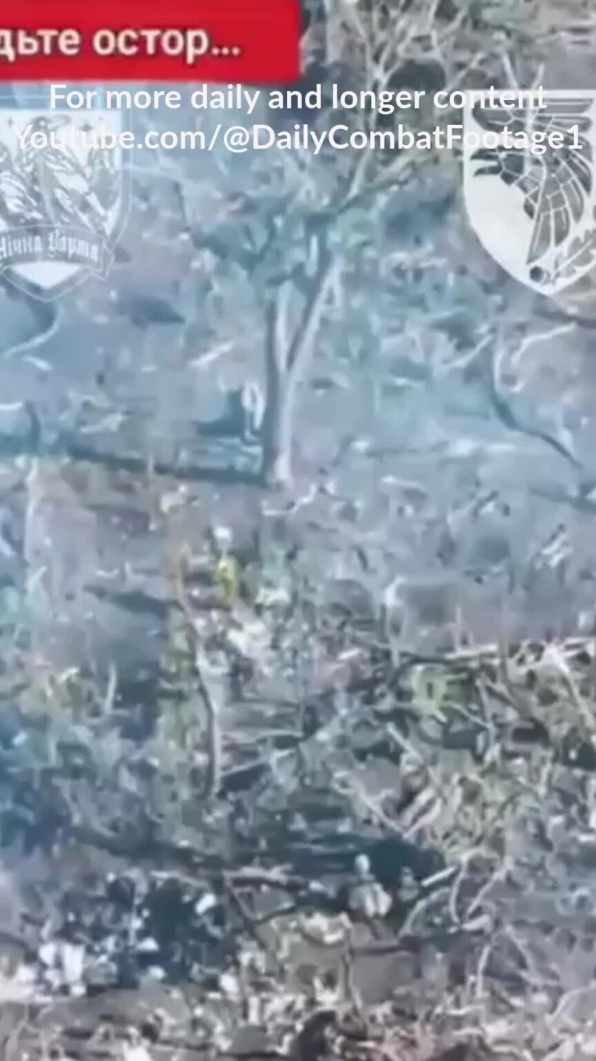 ⚡️ロシア兵がウクライナ人に手榴弾を投げようとして死亡⚡️