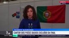 ユーロビジョン：イスラエル代表団が他の代表団を追いかける
