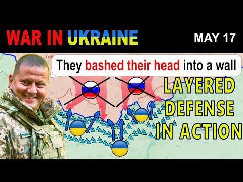 5月17日: ハリコフは強さを維持: ウクライナの多層防衛がロシアの攻撃を阻止!