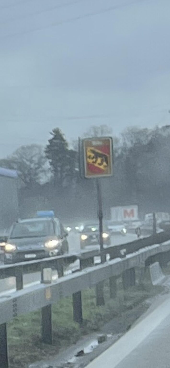 この高速道路の標識を手伝ってください！
