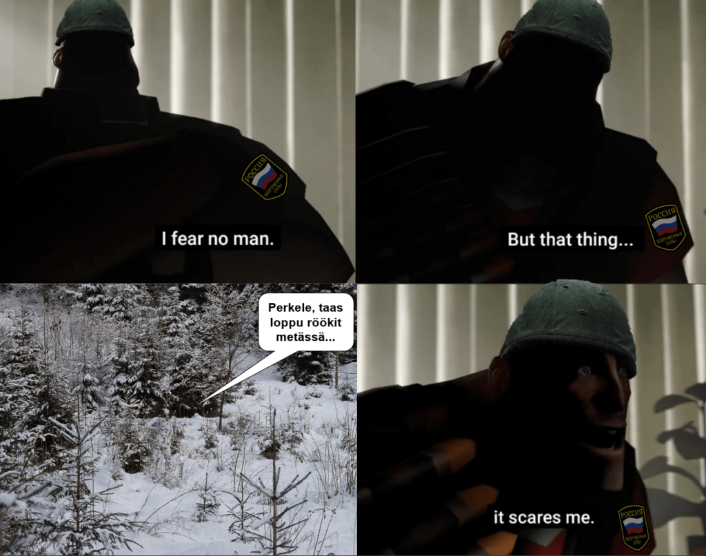 雪がフィンランド語を話し始めると