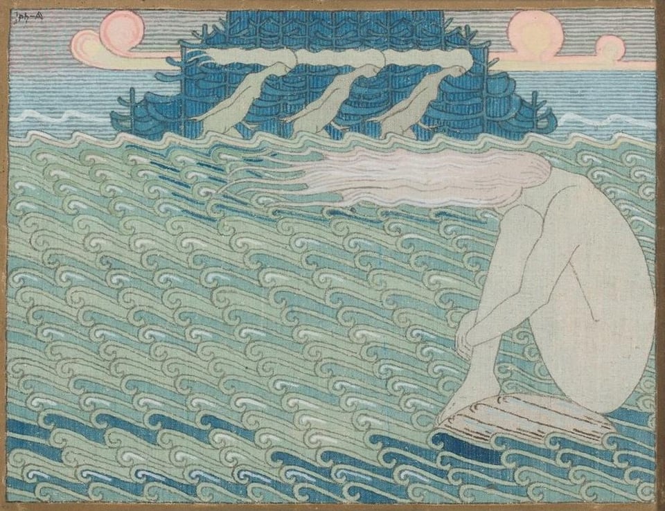 ジョセフ・アラネンの芸術（1885-1920）（34歳でスペイン風邪により死亡）