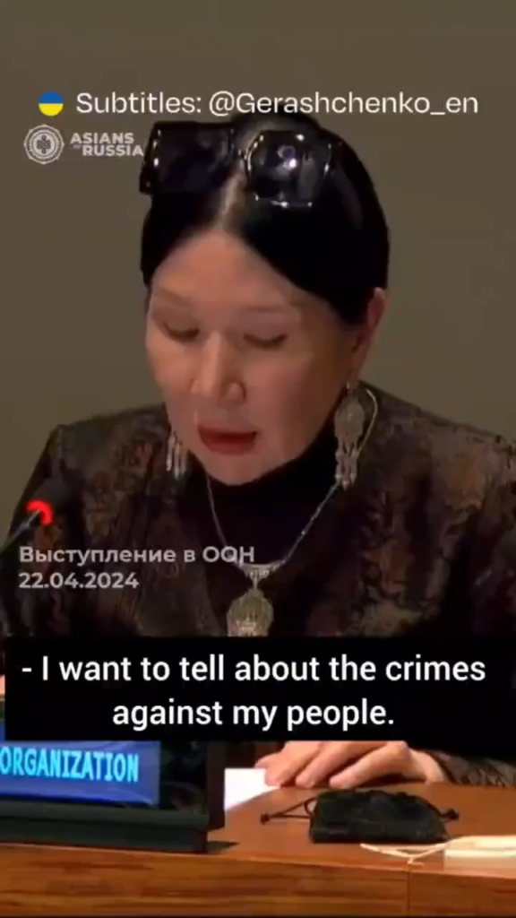 ブリヤートとトゥヴァ地域でロシアの植民地となった少数のアジア人が最前線に送られて死ぬ