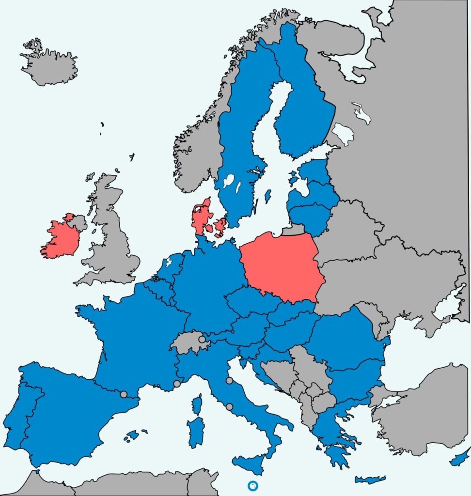 EU 加盟国のノルウェーでは、漁業 (およびその他の同様の苦情) に対してオプトアウトを設けています。