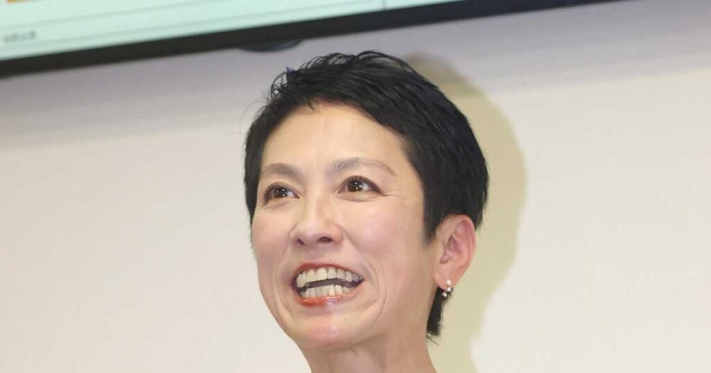 都知事選出馬の蓮舫氏、議員辞職時期も注目 ６月１日以降ならボーナス満額支給 - 産経ニュース