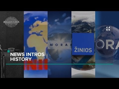 ニュース イントロの進化: LRT パノラマ/ジニオス (部分的/不完全、1960 年代以降) [coffemansky, 2024]