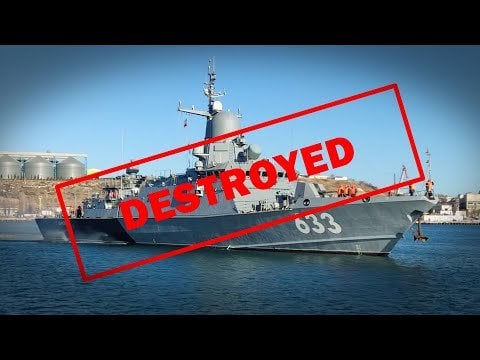 ウクライナ人、黒海最後の巡航ミサイル母艦を破壊 | ウクライナ人 818日目