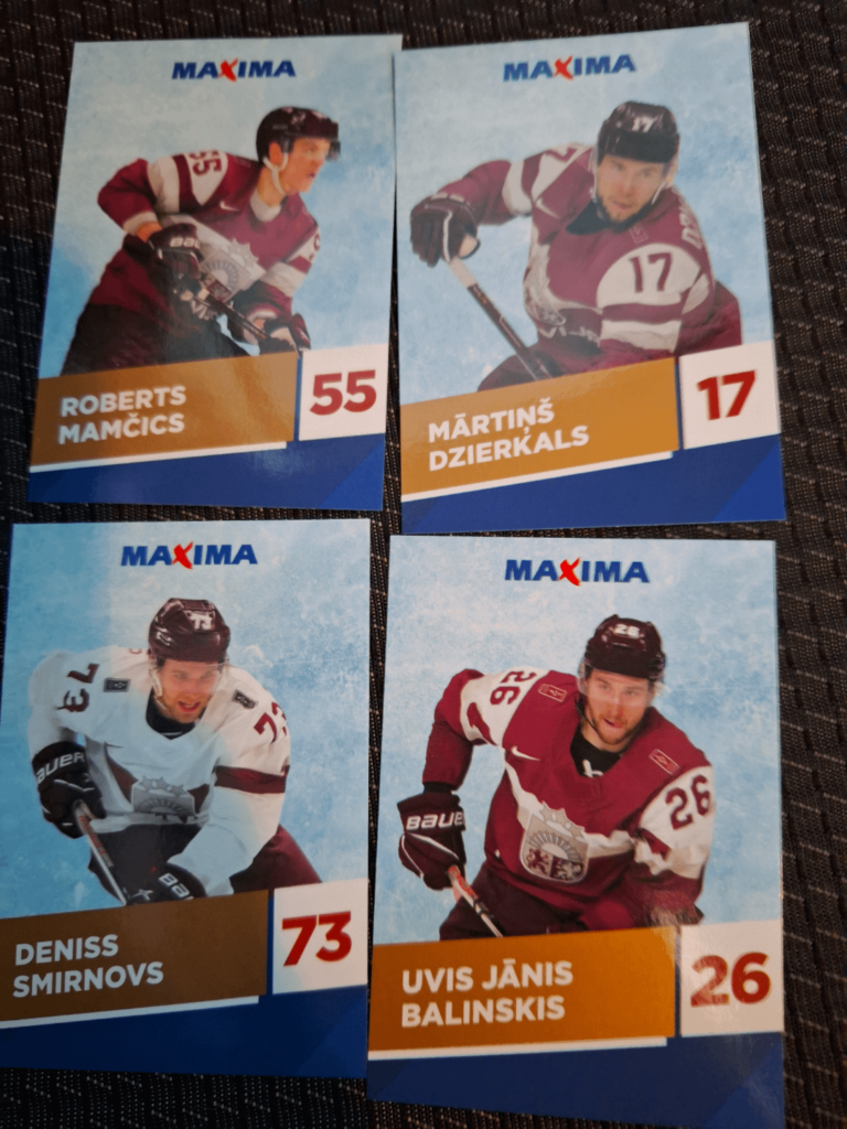 ホッケーカードを再び集めることが可能です。🏒🇱🇻