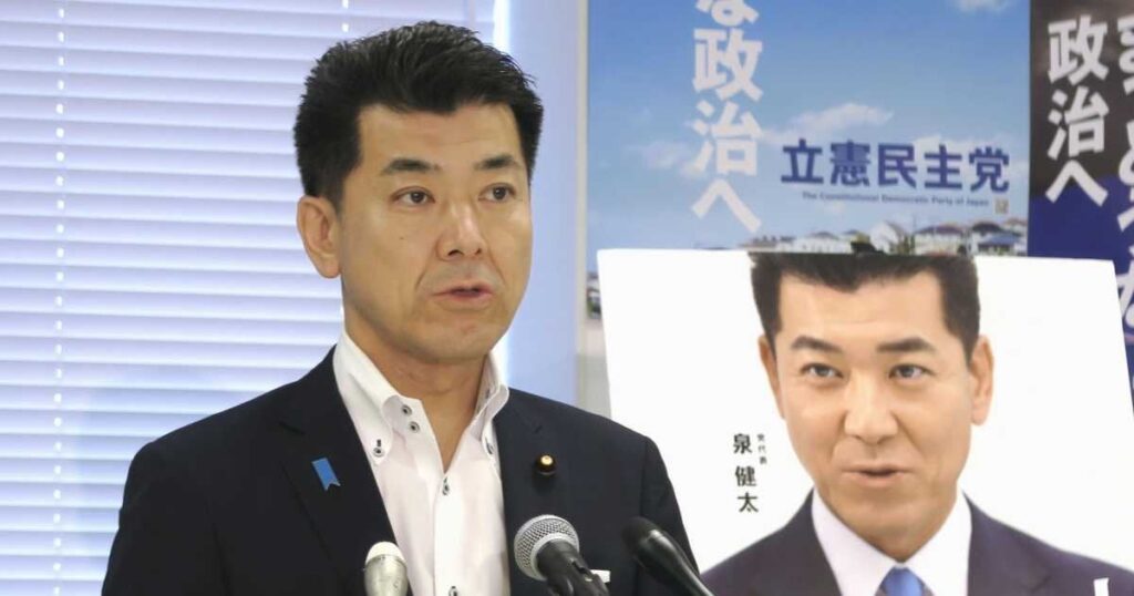 つばさの党代表ら逮捕 立民・泉健太代表「ずいぶん私も追い回された」 - 産経ニュース