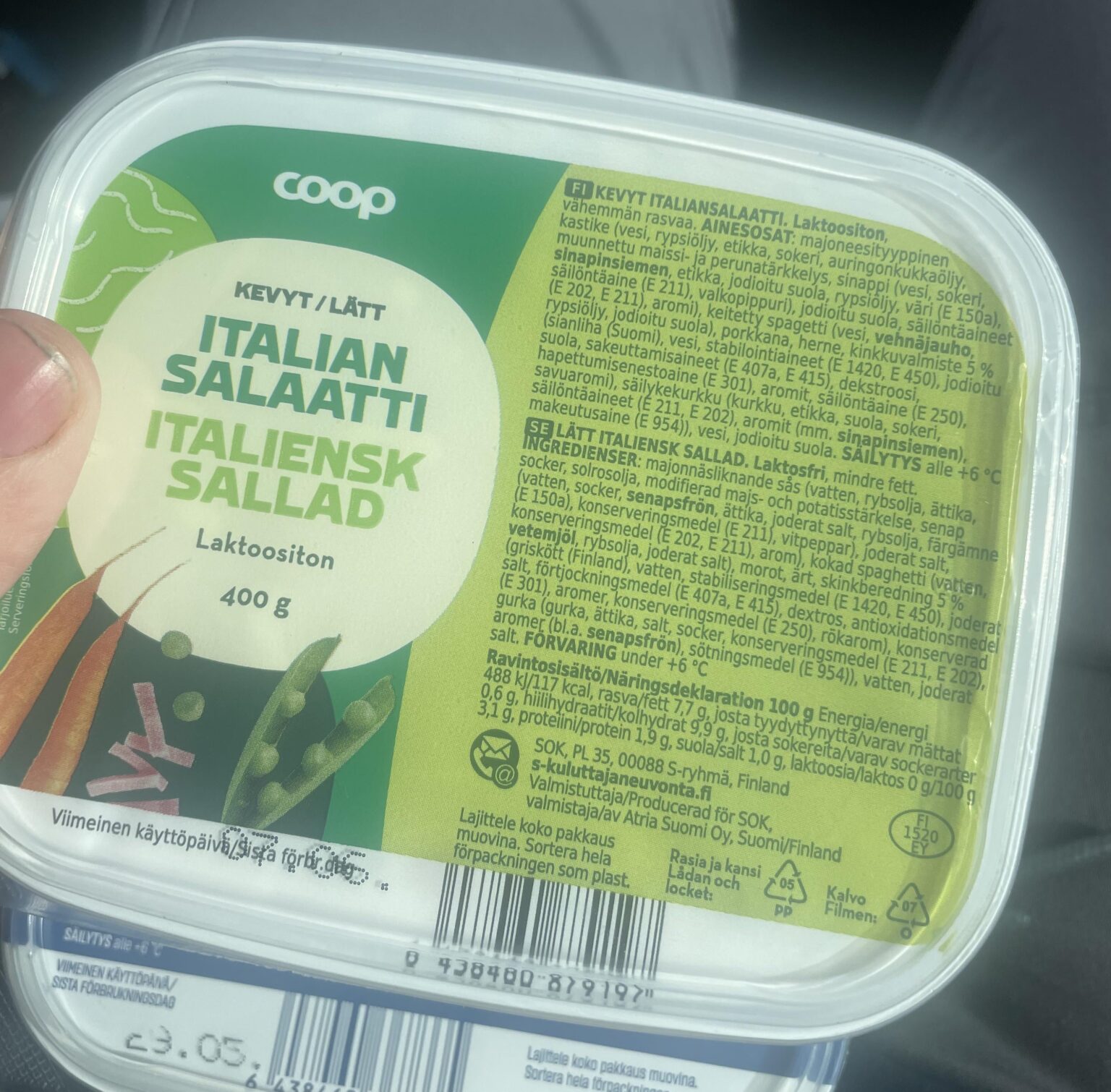 イタリアがこれについてどう思っているかはわかりませんが、試してみる必要がありました。