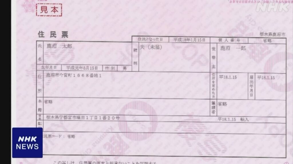 栃木 鹿沼 同性カップルに「夫（未届）」「妻（未届）」住民票 | NHK - nhk.or.jp