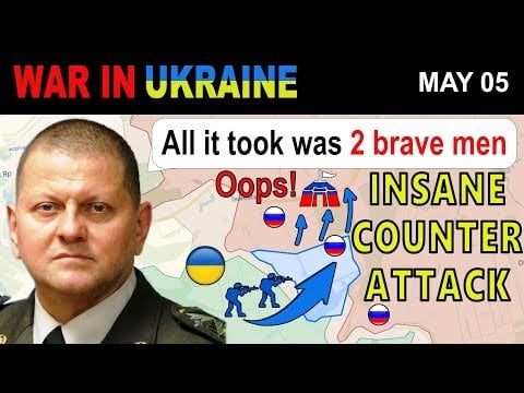 5 月 5 日: 信じられない: ウクライナ戦闘機 2 名がロシア軍側面を突破 | ウクライナ戦争の説明
