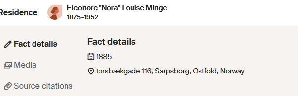 「torsbækgade 116」とはどういう意味ですか? ザルプスボルグのどこにありますか?