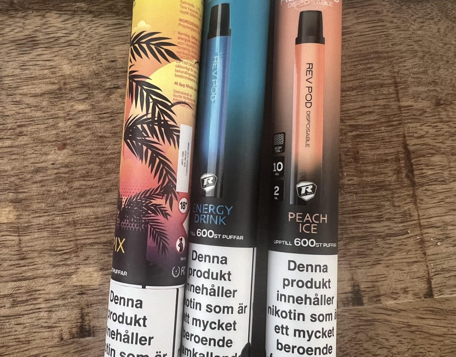 フィンランドで使い捨て電子タバコ？