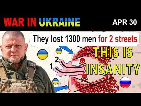 4月30日: 生存者はいない! ロシアの作戦は大失敗!  | ウクライナ戦争の説明