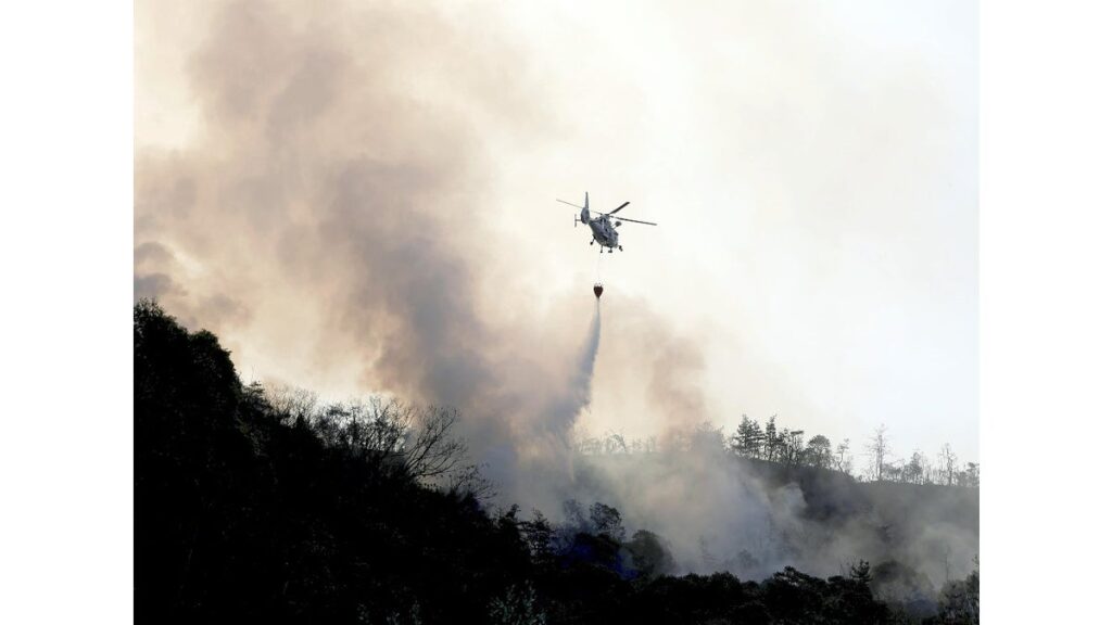 [社会] たき火の不始末で大規模火災、男を書類送検「ここまで燃え広がるとは」…広島県で近年４番目の焼失面積