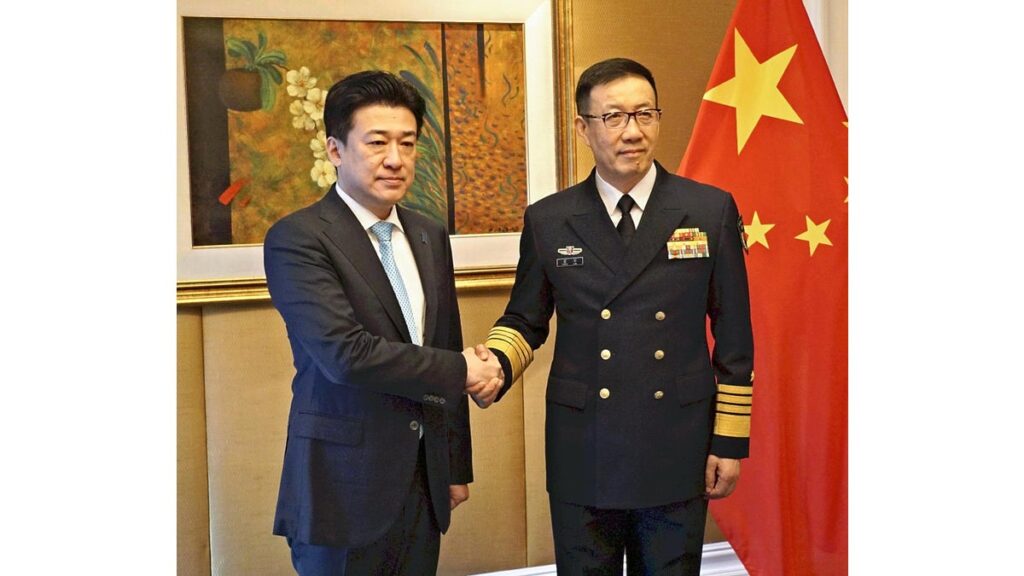 [政治] 日中防衛相会談、１年ぶりに実施…木原防衛相「当局間で率直な議論重ねたい」