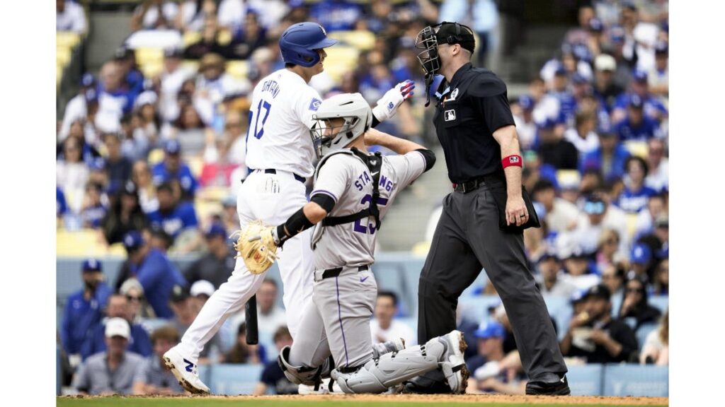 [大リーグ] 大谷翔平は３打数無安打、打撃妨害や申告敬遠で出塁…ドジャースは快勝