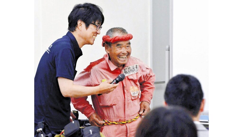 [ニュース] スーパーボランティア・尾畠春夫さんの心構え…「秋の稲穂になりきらないと駄目」